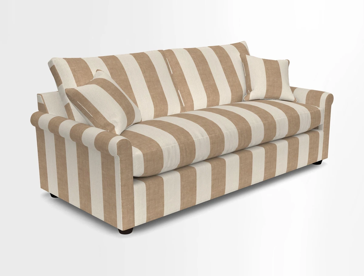 Sketch 3 seater sofa in Cotolino