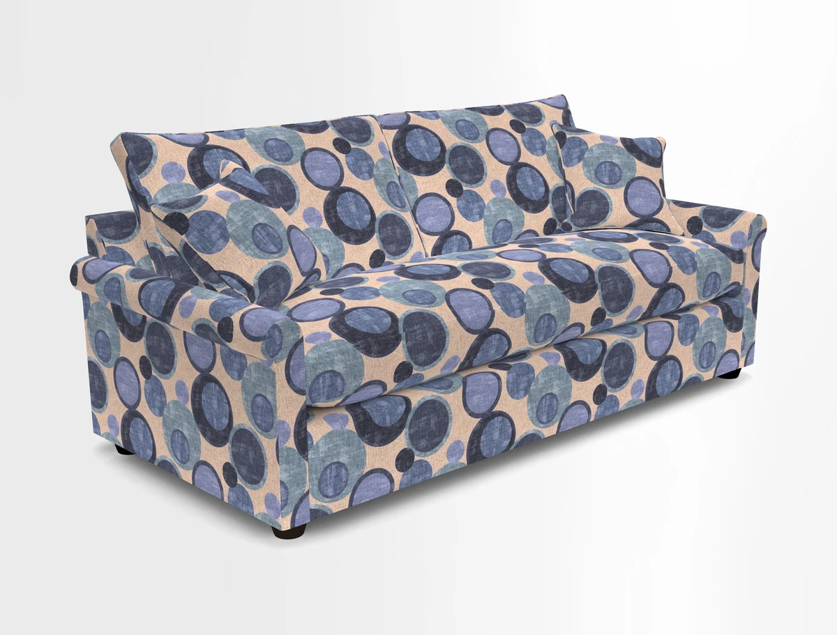 Sketch 3 seater sofa in Cotolino