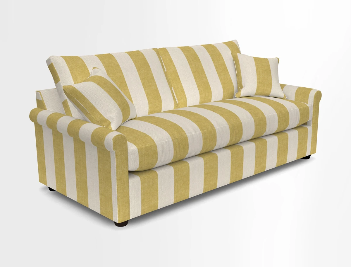 Sketch 3 seater sofa in Cotolino