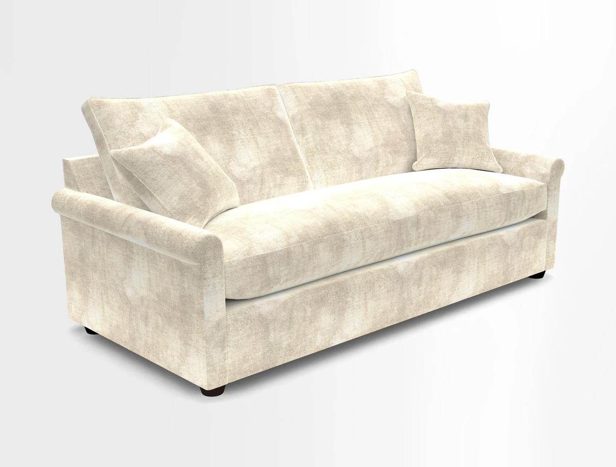 Sketch 3 seater sofa in Cotolino
