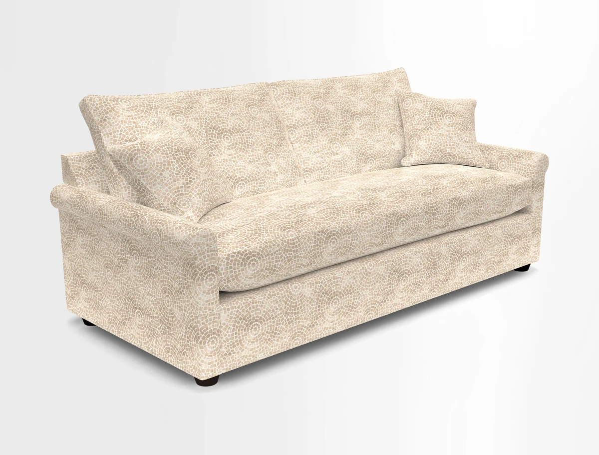 Sketch 3 seater sofa in Cotolino
