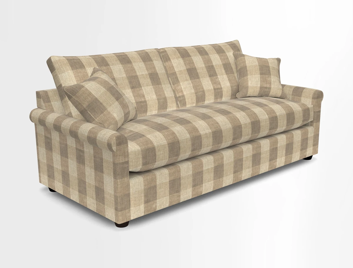 Sketch 3 seater sofa in Cotolino