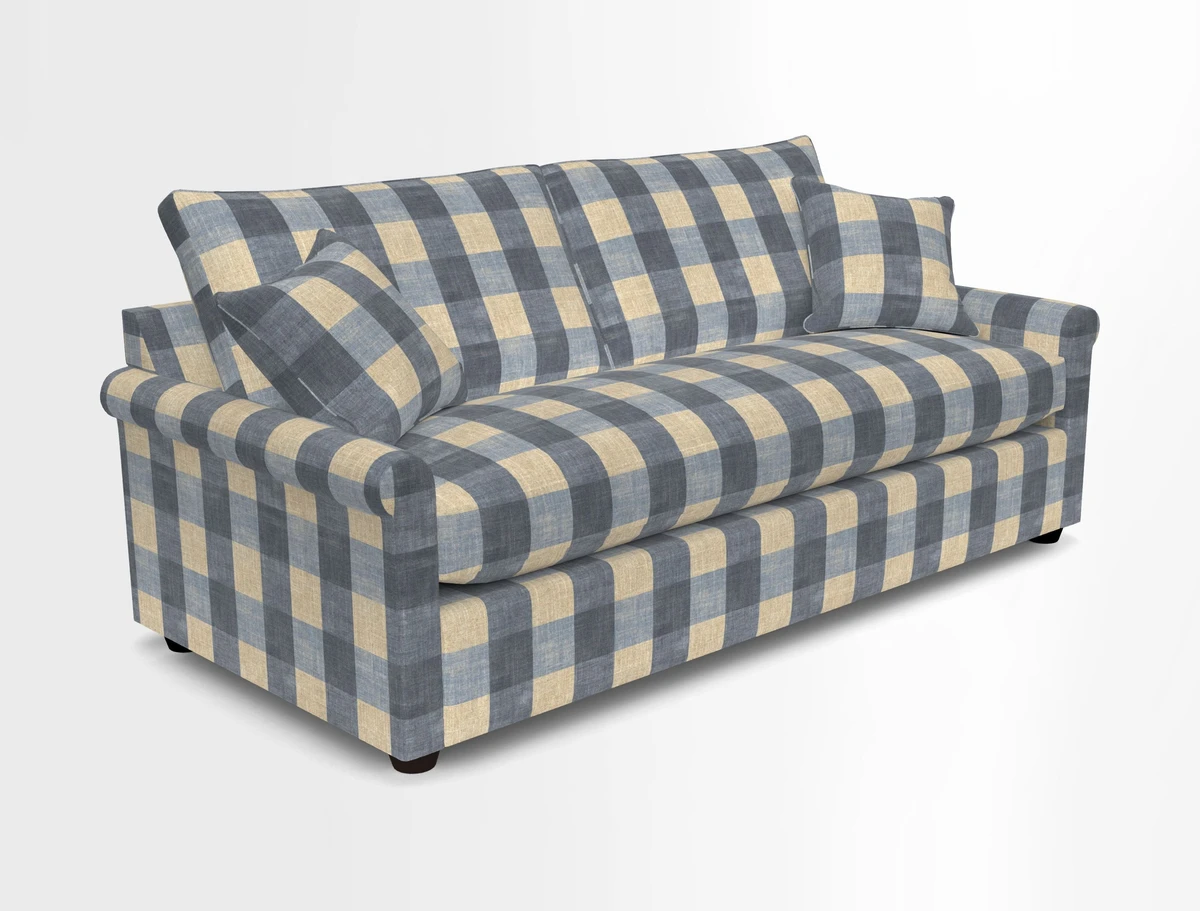 Sketch 3 seater sofa in Cotolino