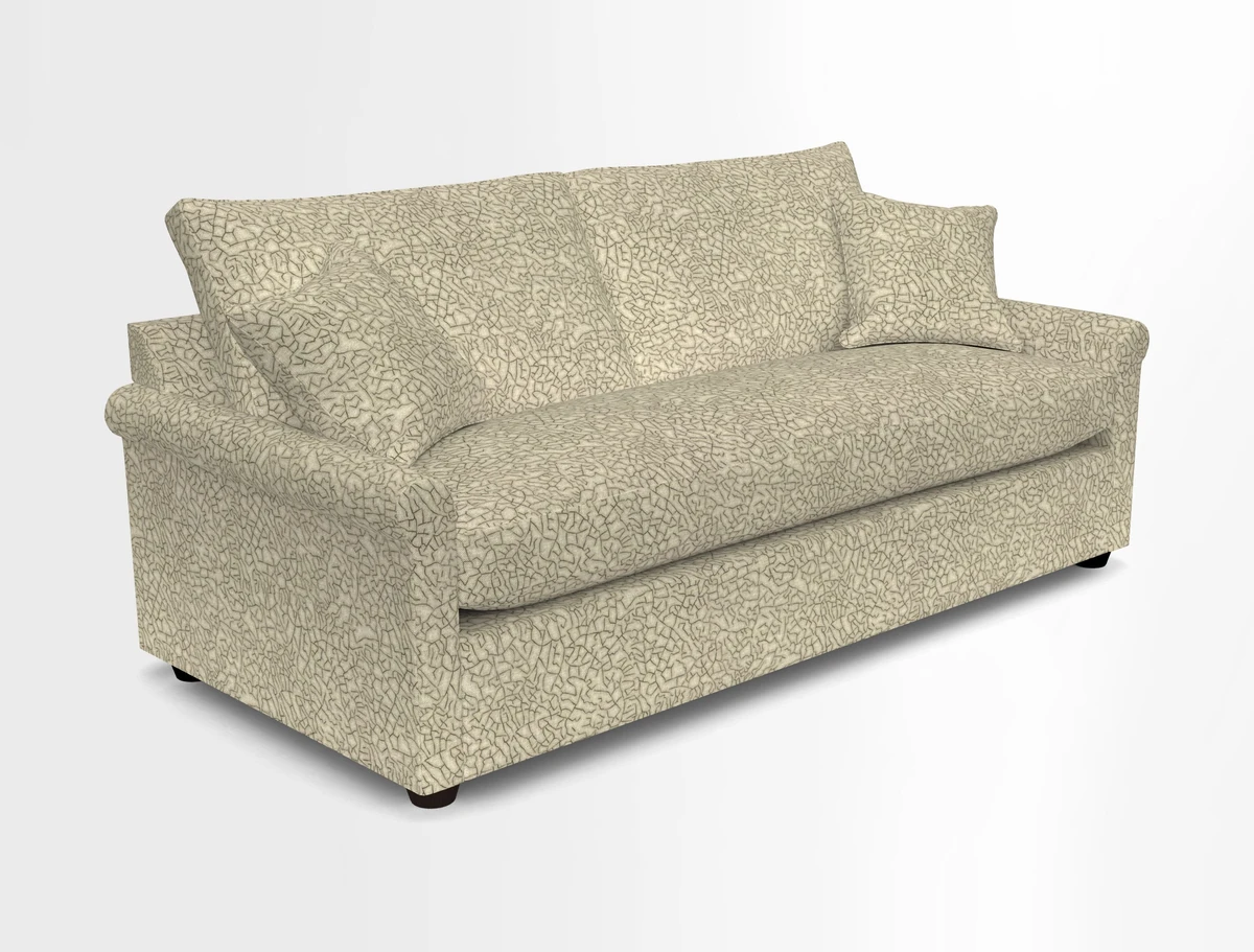 Sketch 3 seater sofa in Cotolino