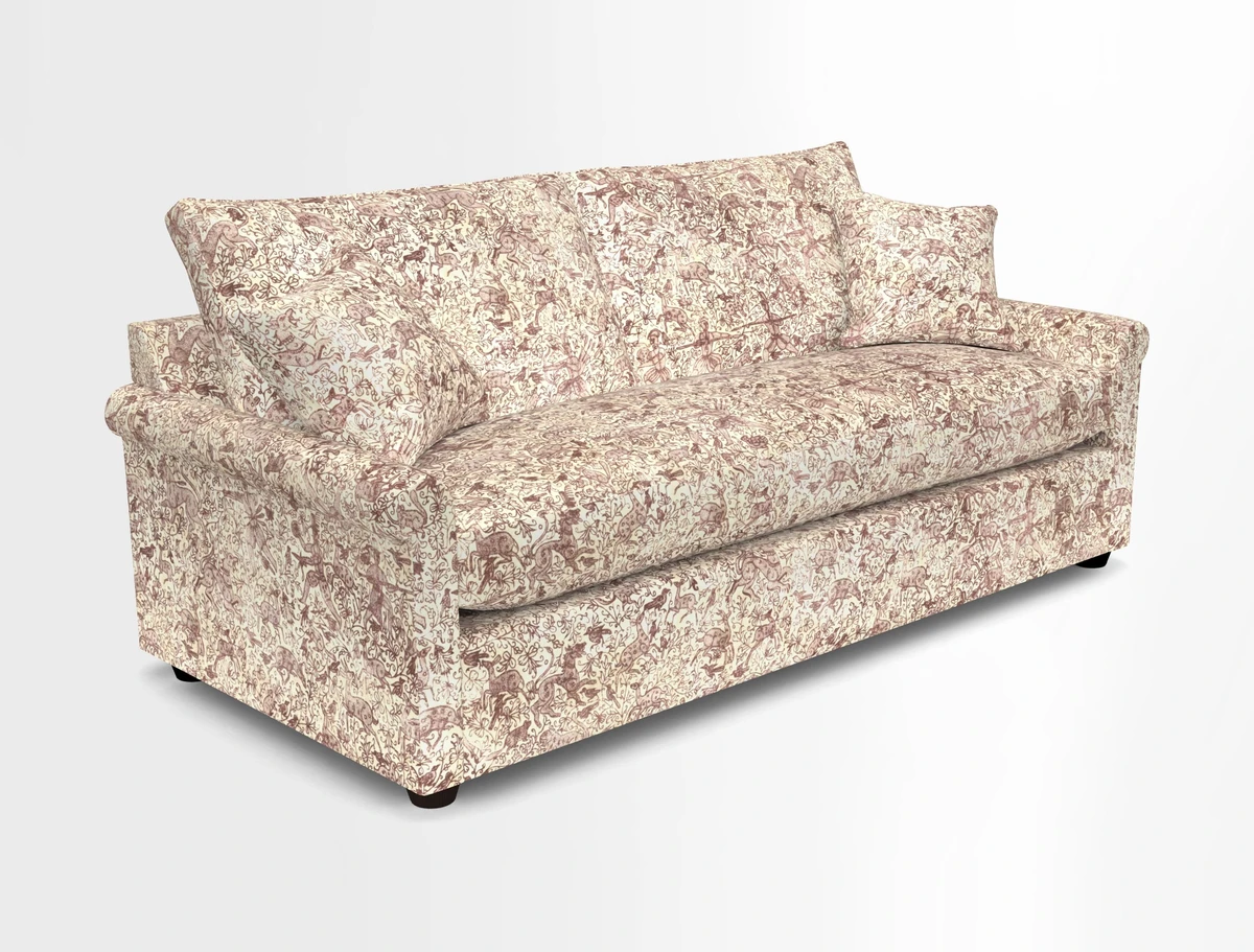 Sketch 3 seater sofa in Cotolino