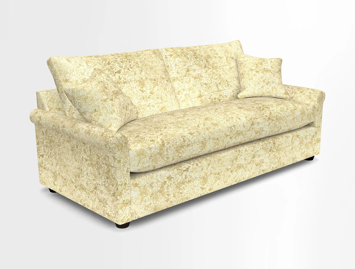 Sketch 3 seater sofa in Cotolino