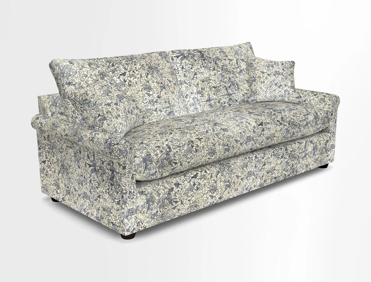 Sketch 3 seater sofa in Cotolino