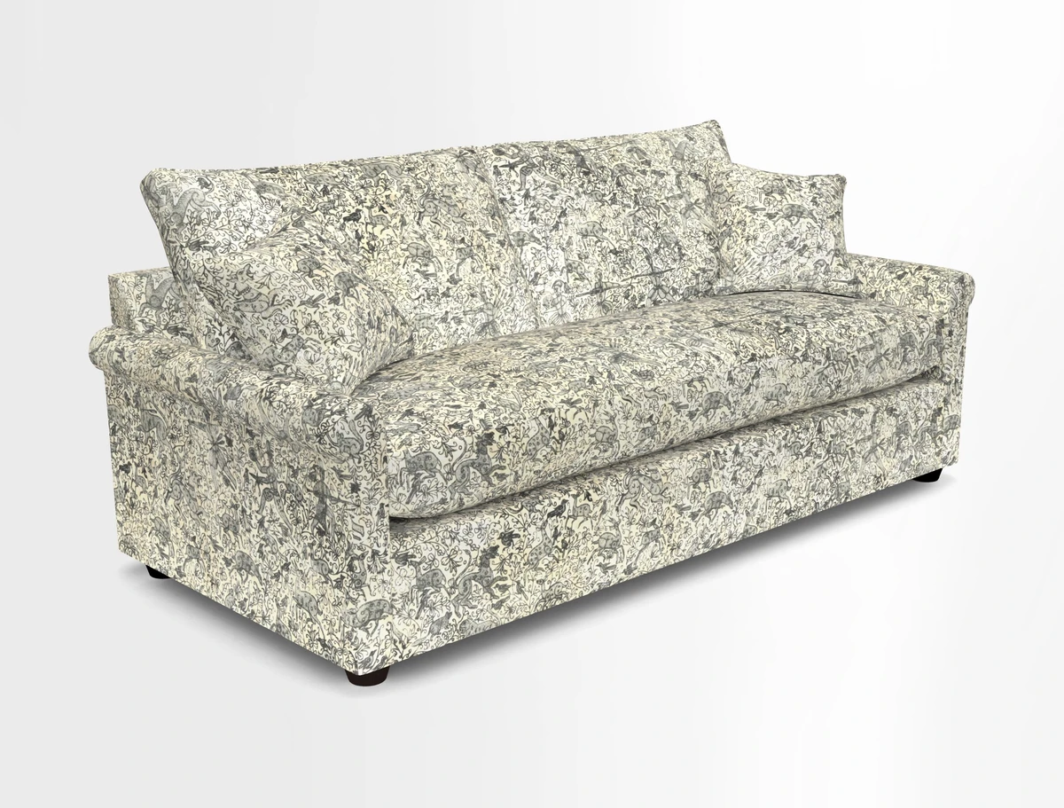 Sketch 3 seater sofa in Cotolino