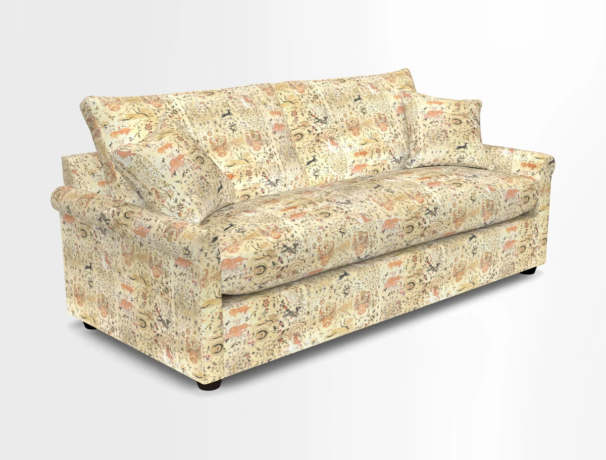 Sketch 3 seater sofa in Cotolino