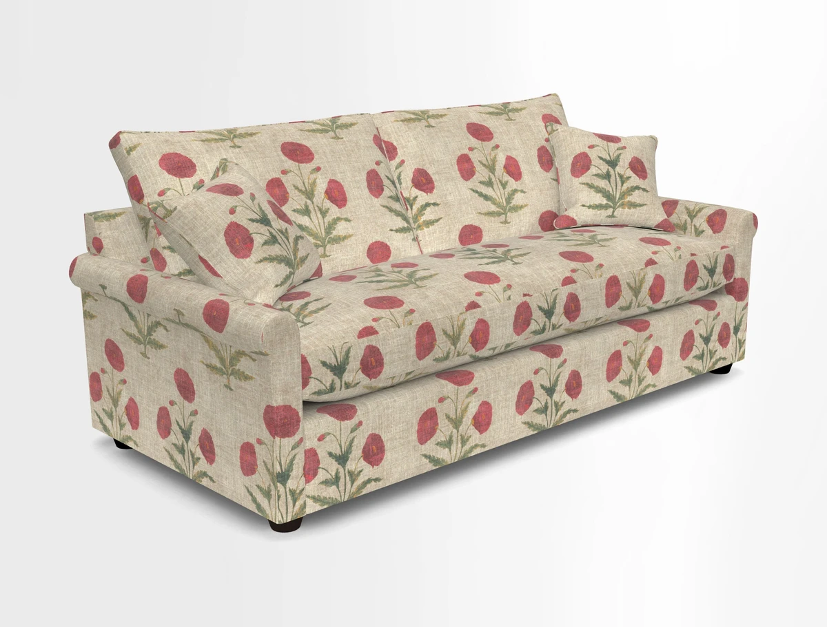 Sketch 3 seater sofa in Cotolino