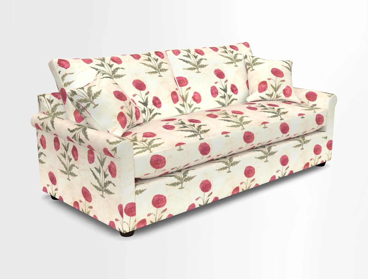 Sketch 3 seater sofa in Cotolino
