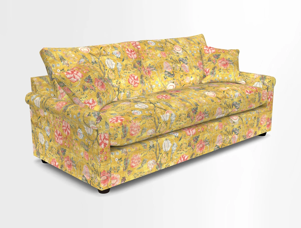 Sketch 3 seater sofa in Cotolino