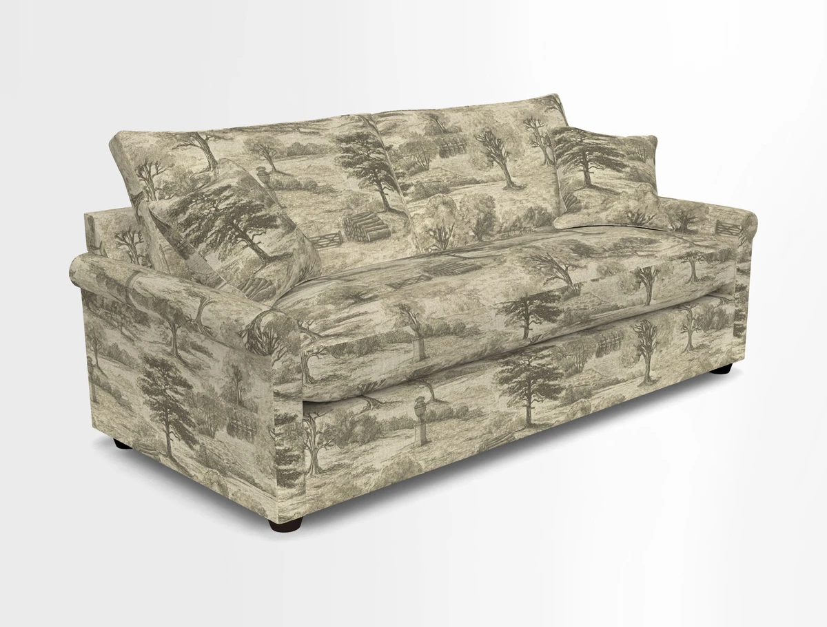 Sketch 3 seater sofa in Cotolino
