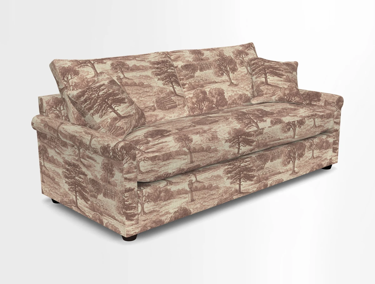 Sketch 3 seater sofa in Cotolino