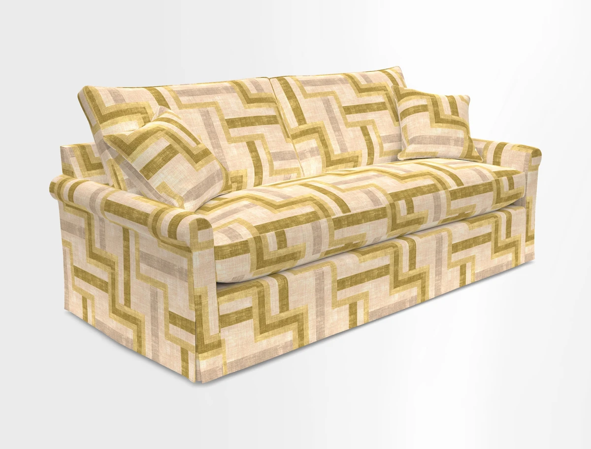 Sketch 3 seater sofa in Cotolino