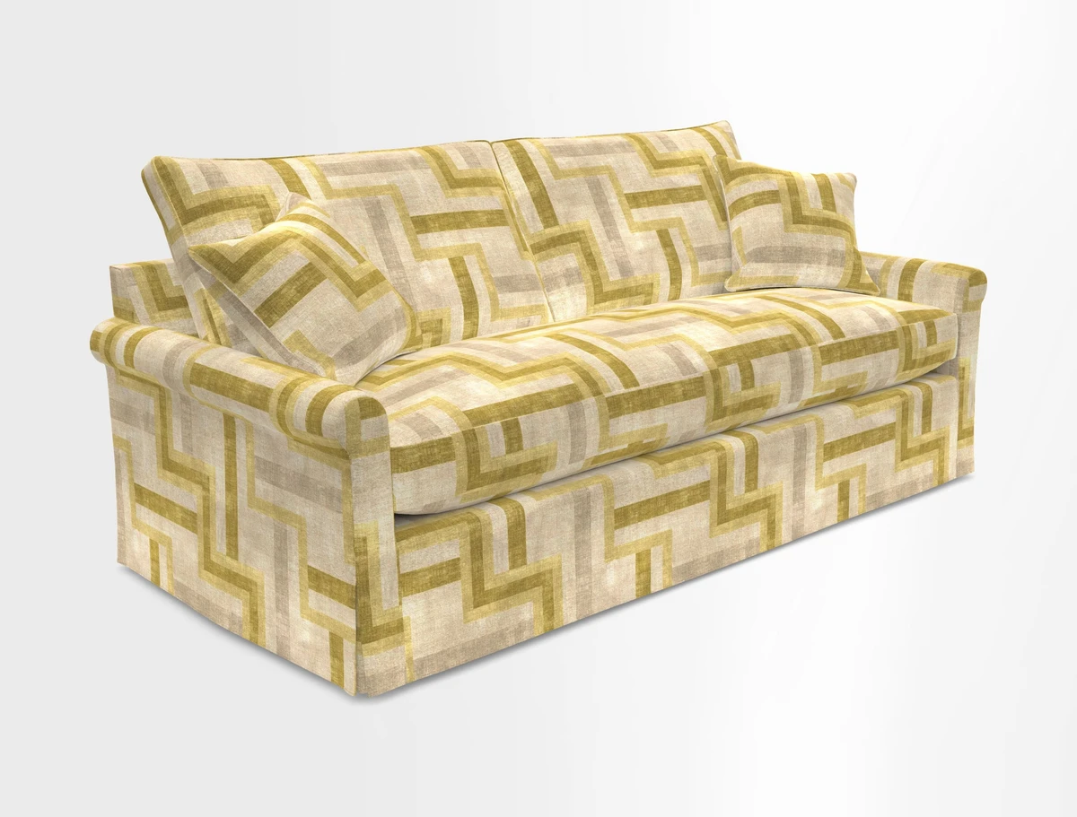 Sketch 3 seater sofa in Cotolino