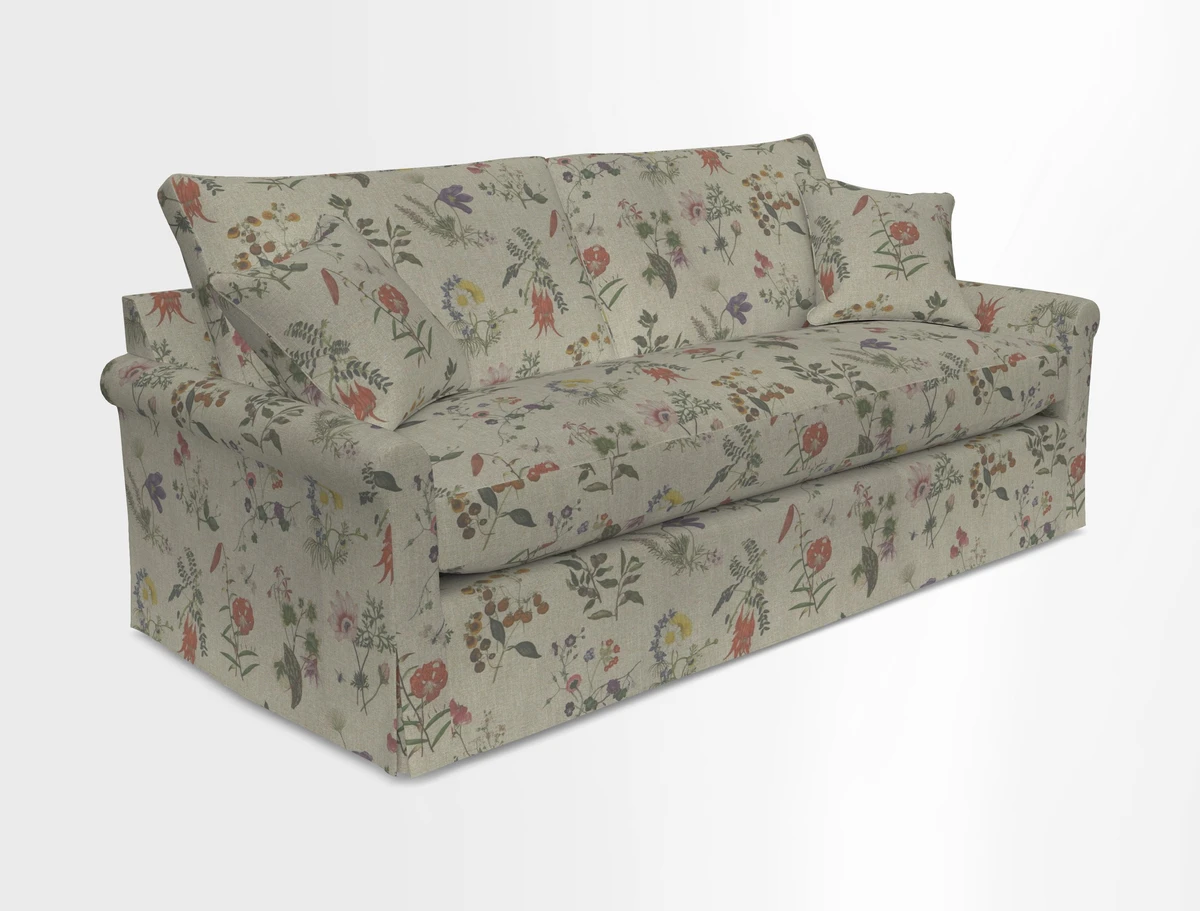 Sketch 3 seater sofa in Cotolino