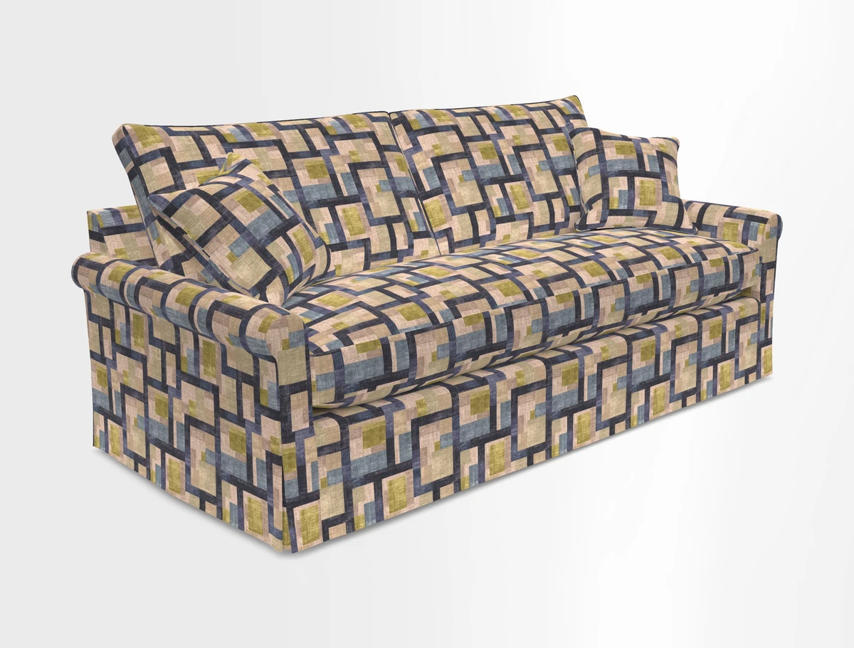 Sketch 3 seater sofa in Cotolino