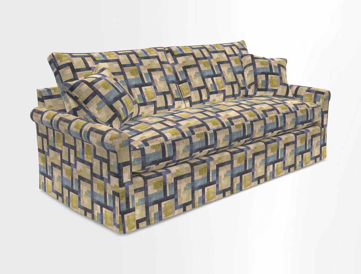 Sketch 3 seater sofa in Cotolino