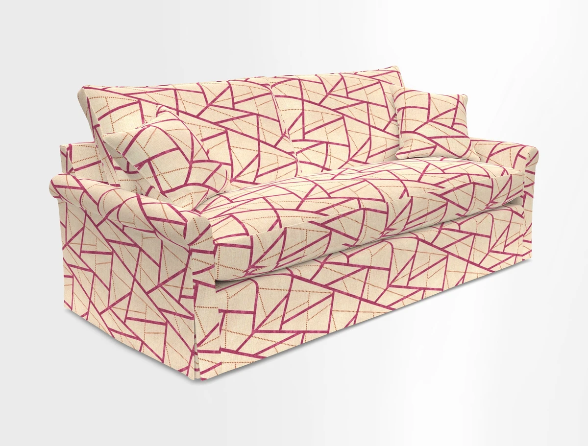 Sketch 3 seater sofa in Cotolino