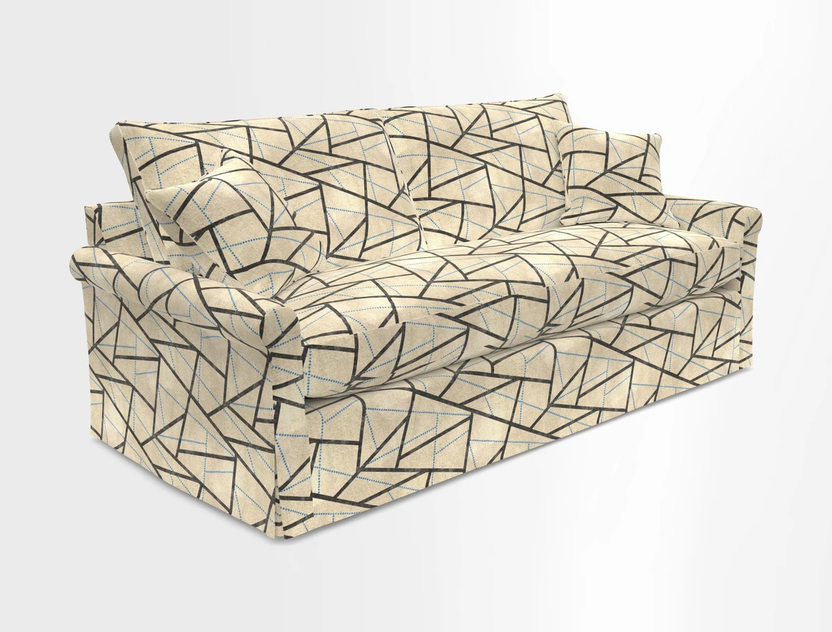 Sketch 3 seater sofa in Cotolino