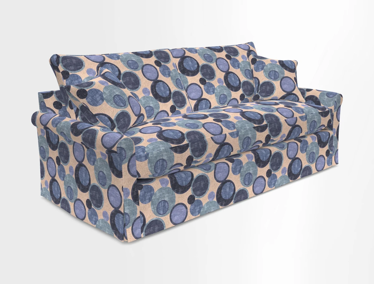 Sketch 3 seater sofa in Cotolino