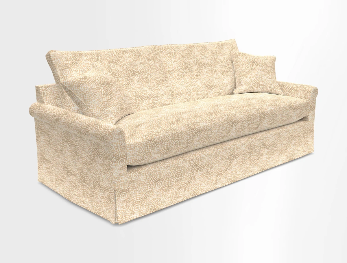 Sketch 3 seater sofa in Cotolino