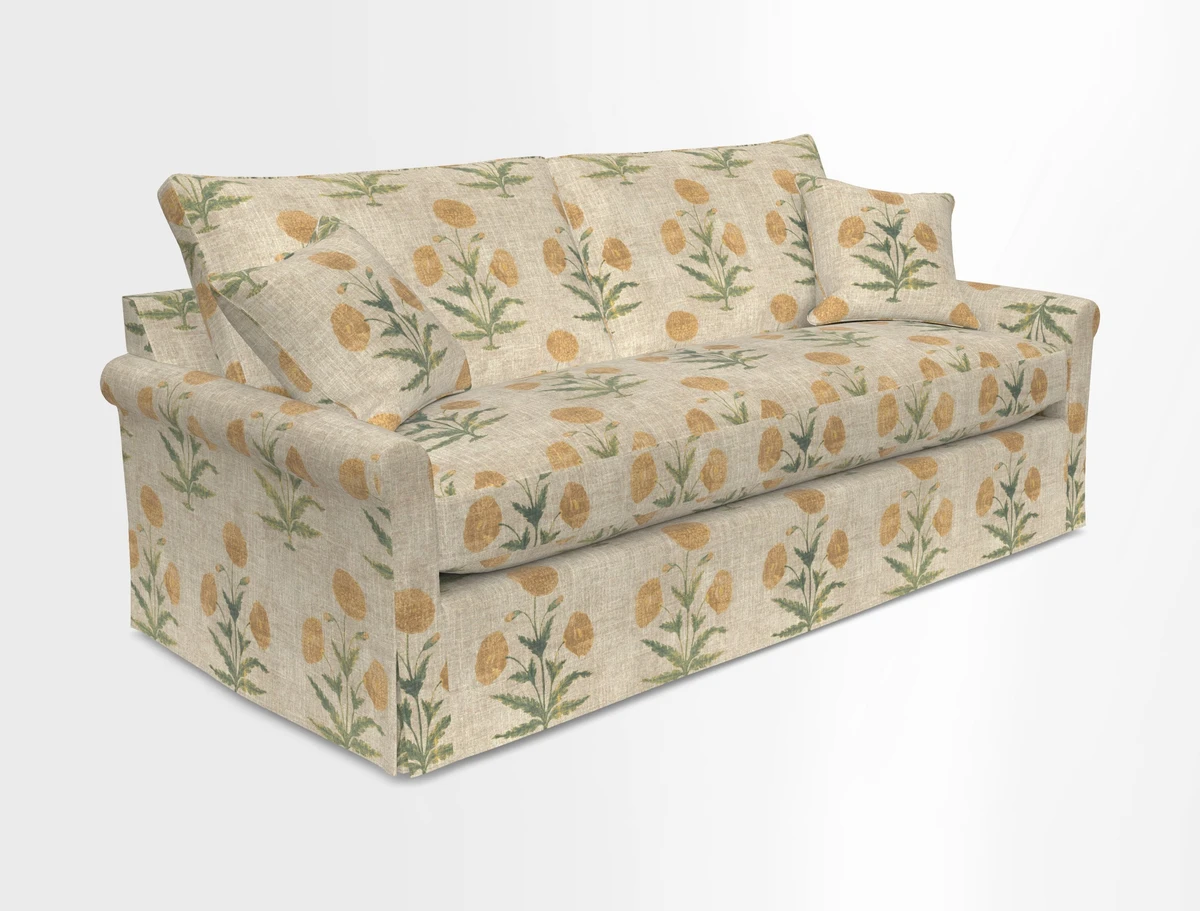 Sketch 3 seater sofa in Cotolino