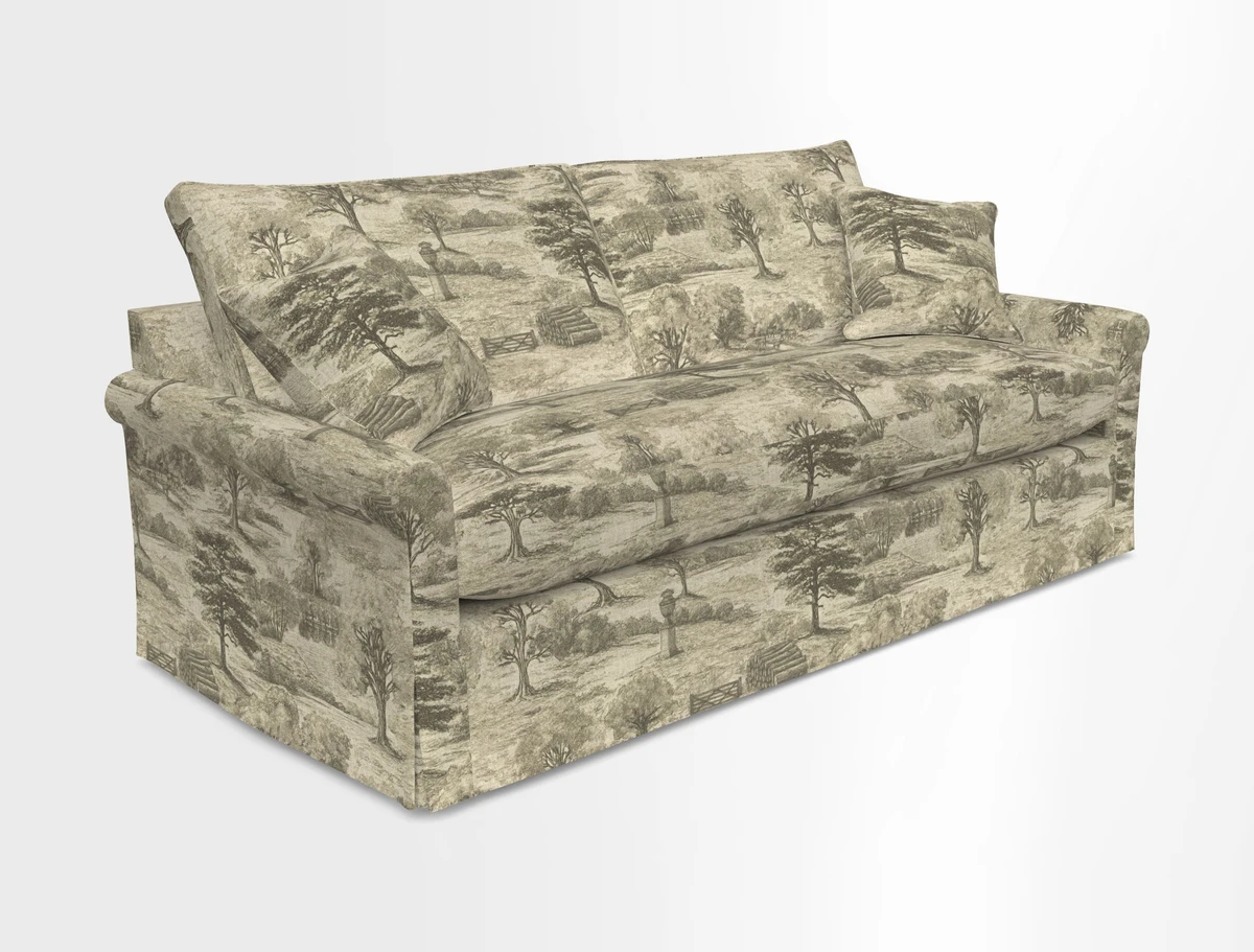 Sketch 3 seater sofa in Cotolino