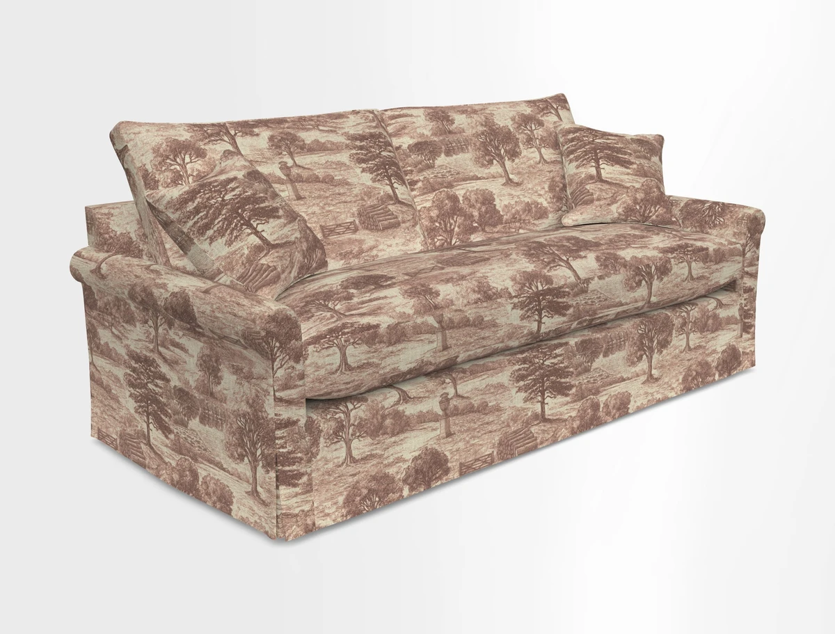 Sketch 3 seater sofa in Cotolino