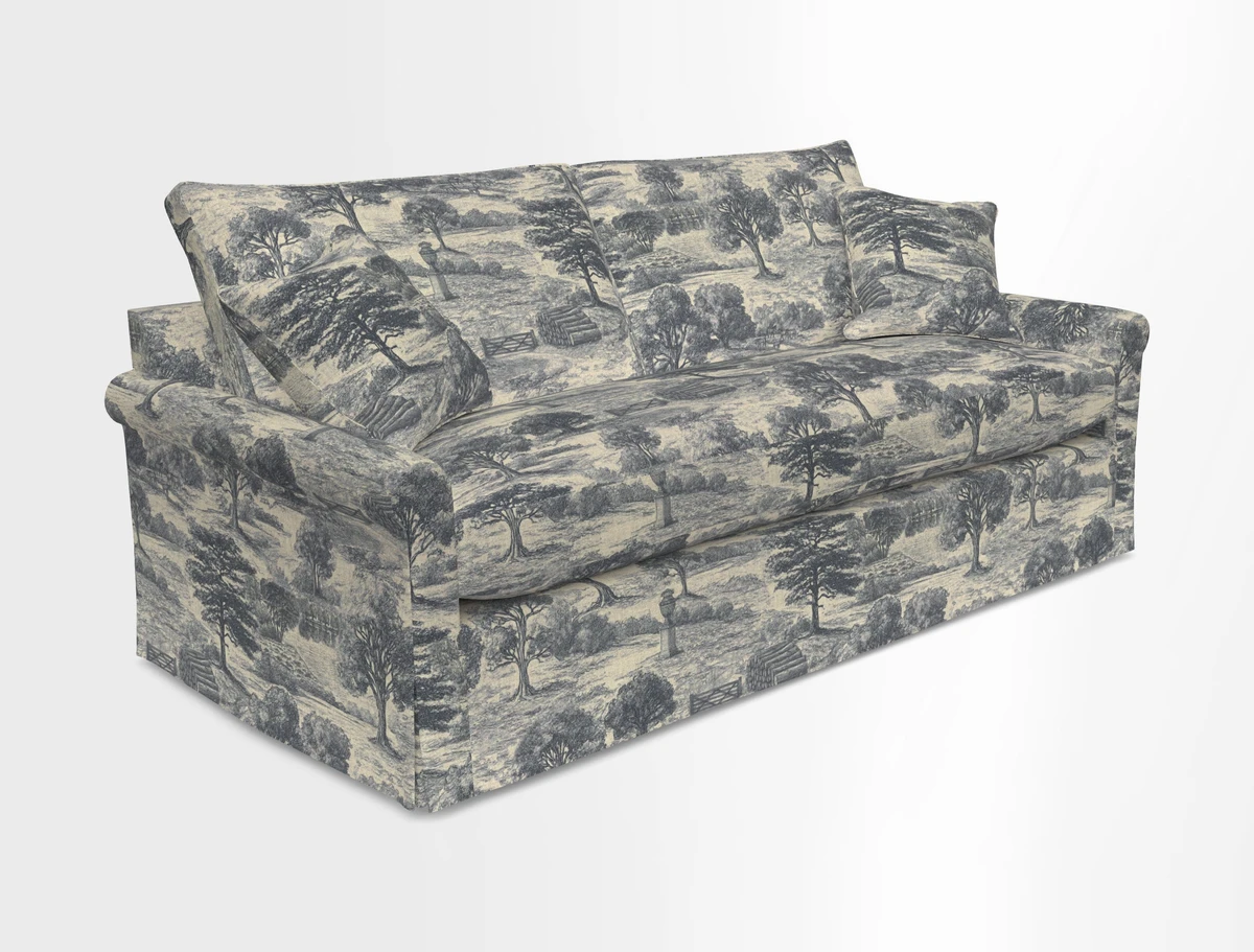 Sketch 3 seater sofa in Cotolino