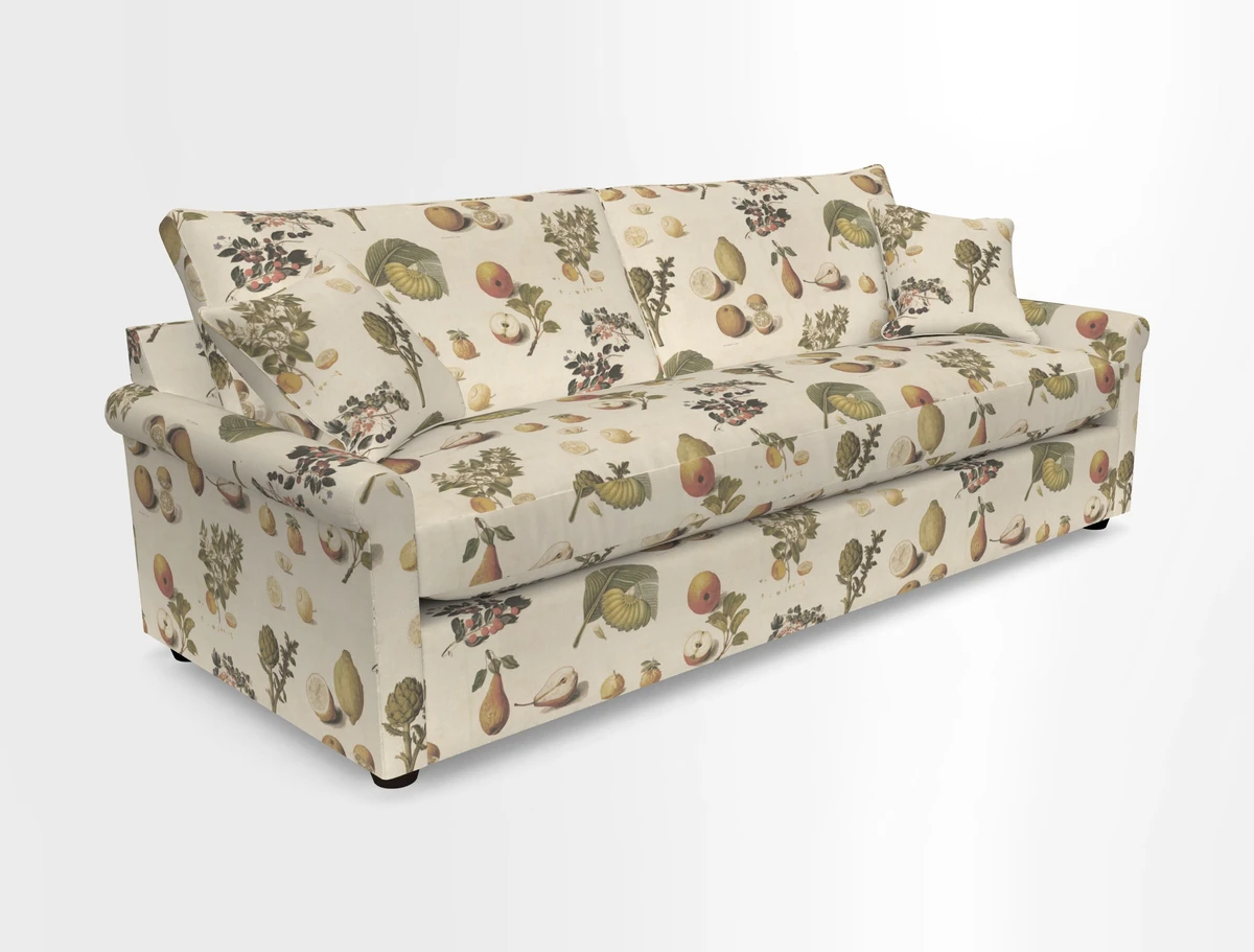 Sketch 3 seater sofa in Cotolino
