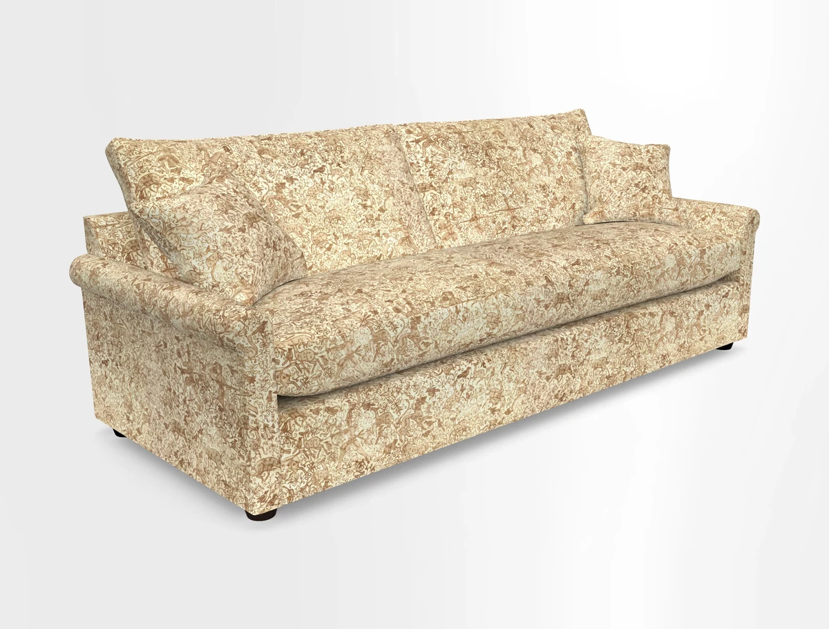 Sketch 3 seater sofa in Cotolino