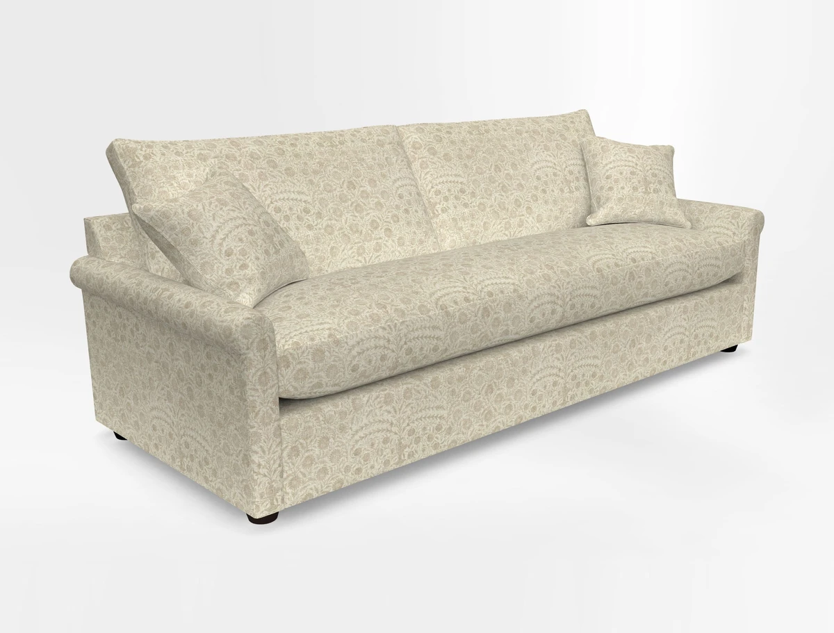 Sketch 3 seater sofa in Cotolino