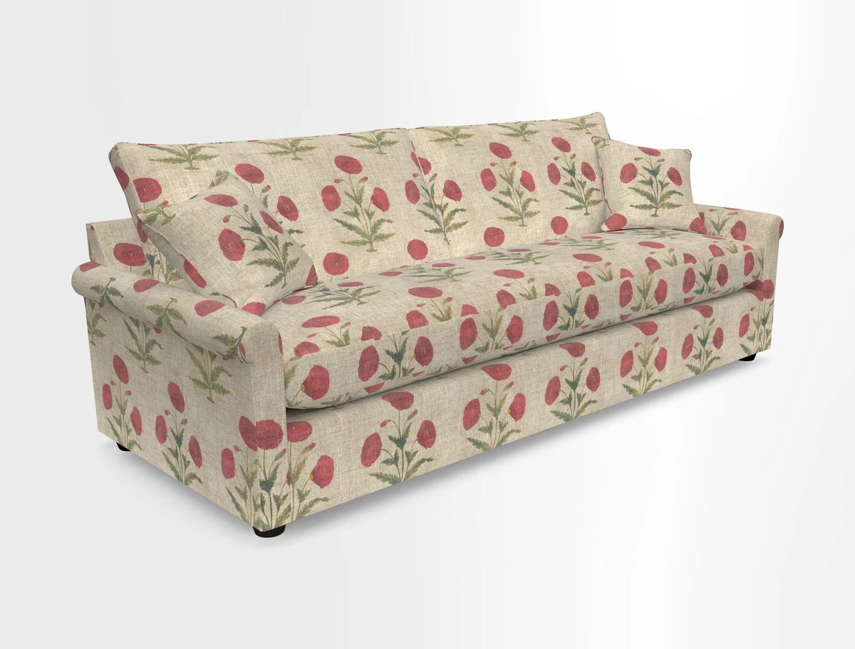Sketch 3 seater sofa in Cotolino