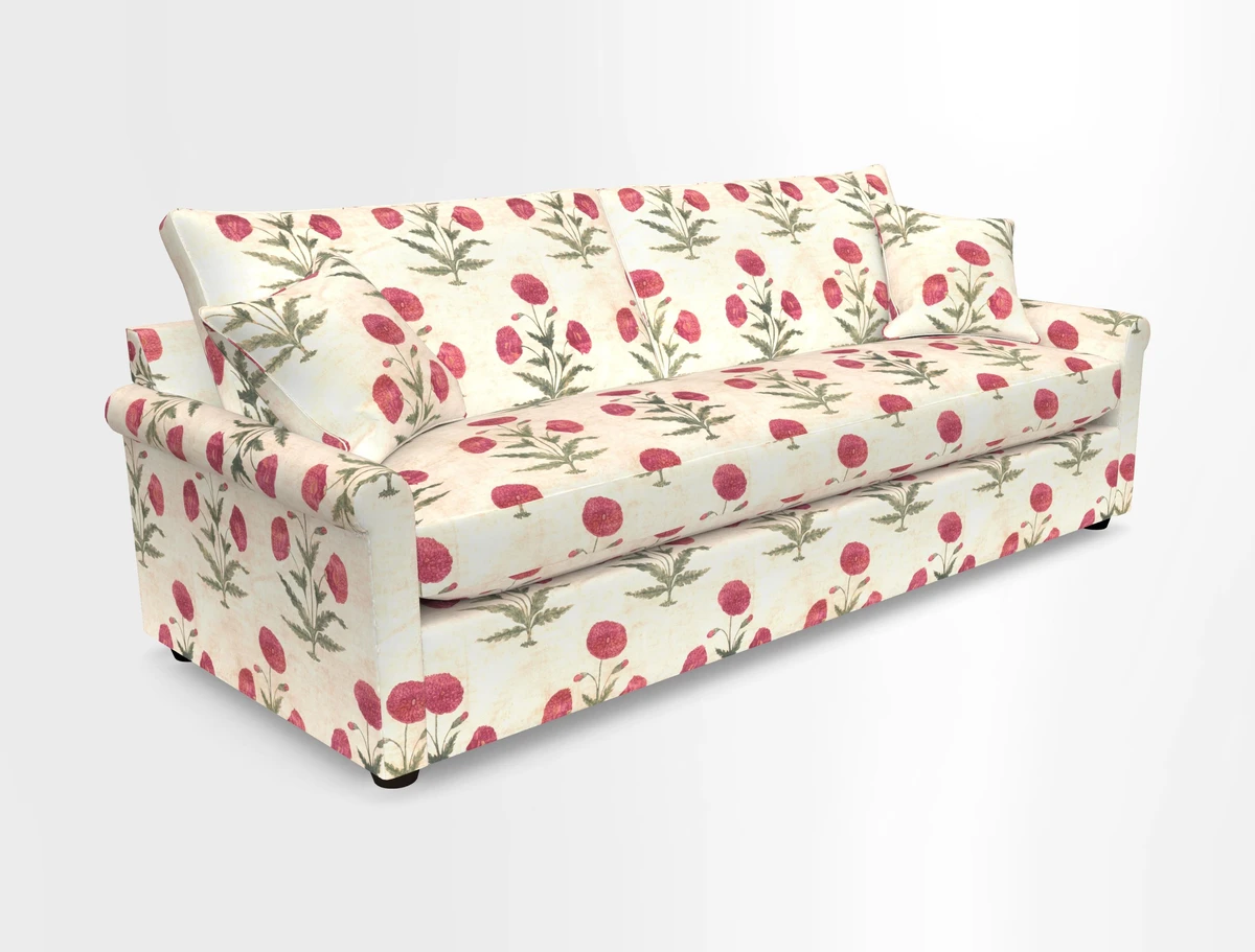 Sketch 3 seater sofa in Cotolino