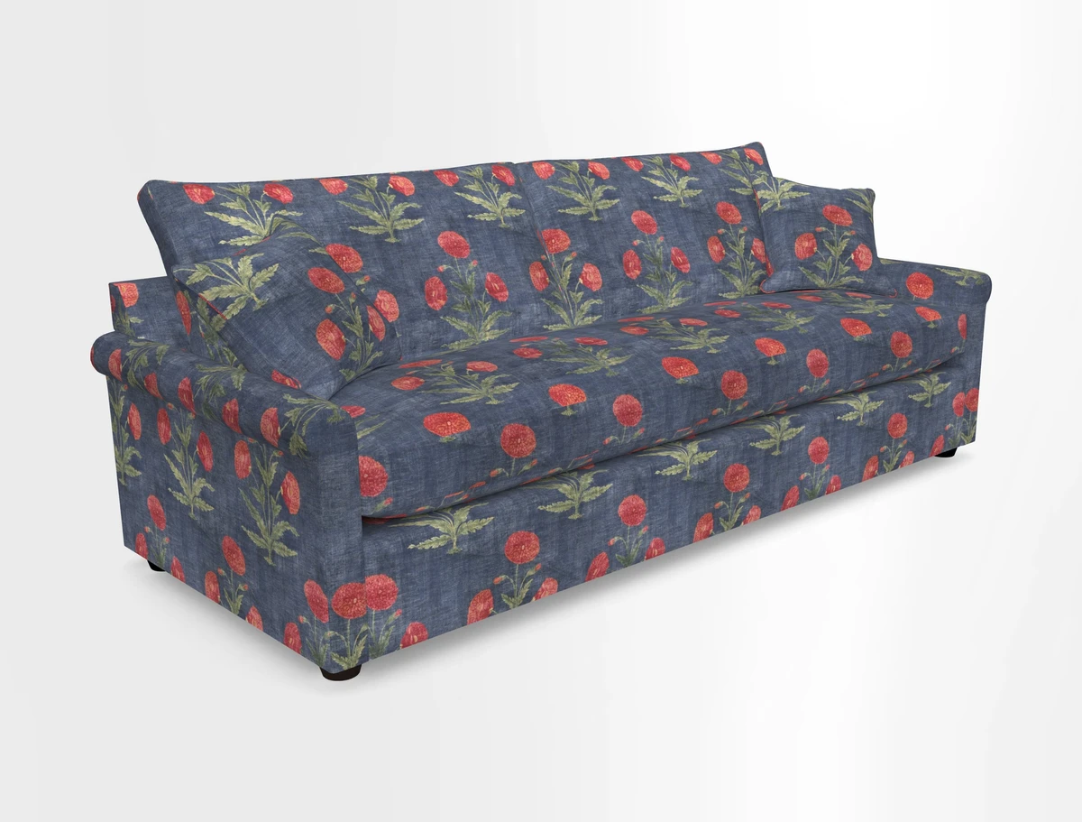 Sketch 3 seater sofa in Cotolino