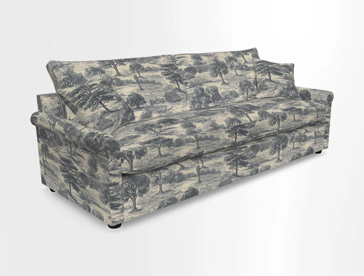 Sketch 3 seater sofa in Cotolino