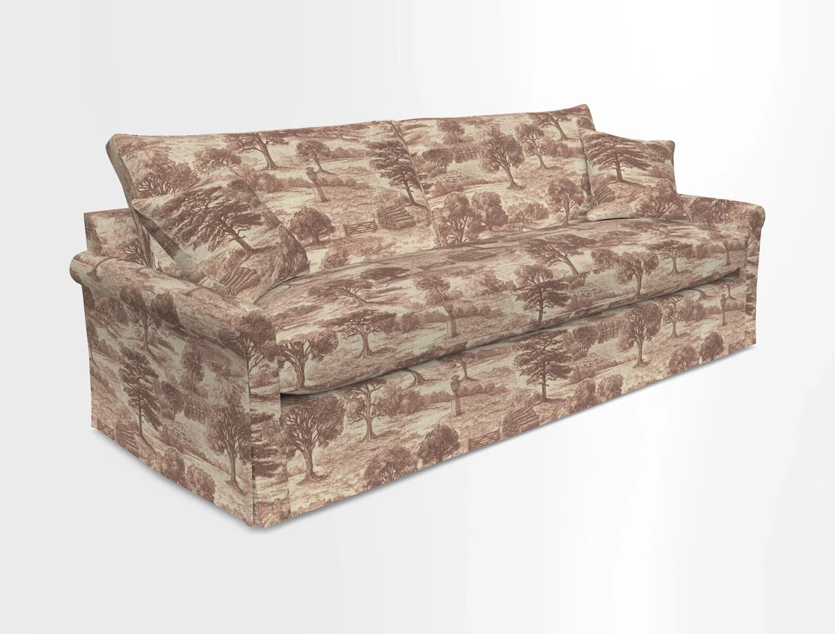 Sketch 3 seater sofa in Cotolino
