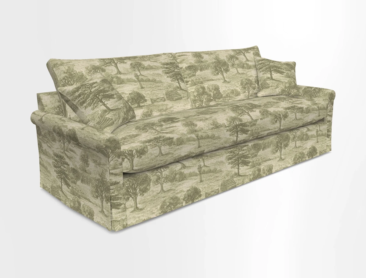 Sketch 3 seater sofa in Cotolino