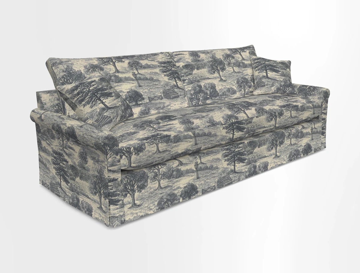 Sketch 3 seater sofa in Cotolino