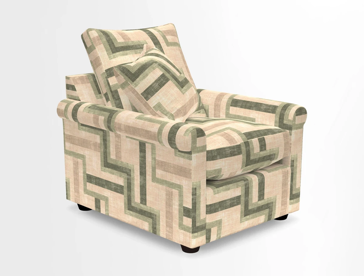 Sketch chair in Two Tone Plain Biscuit