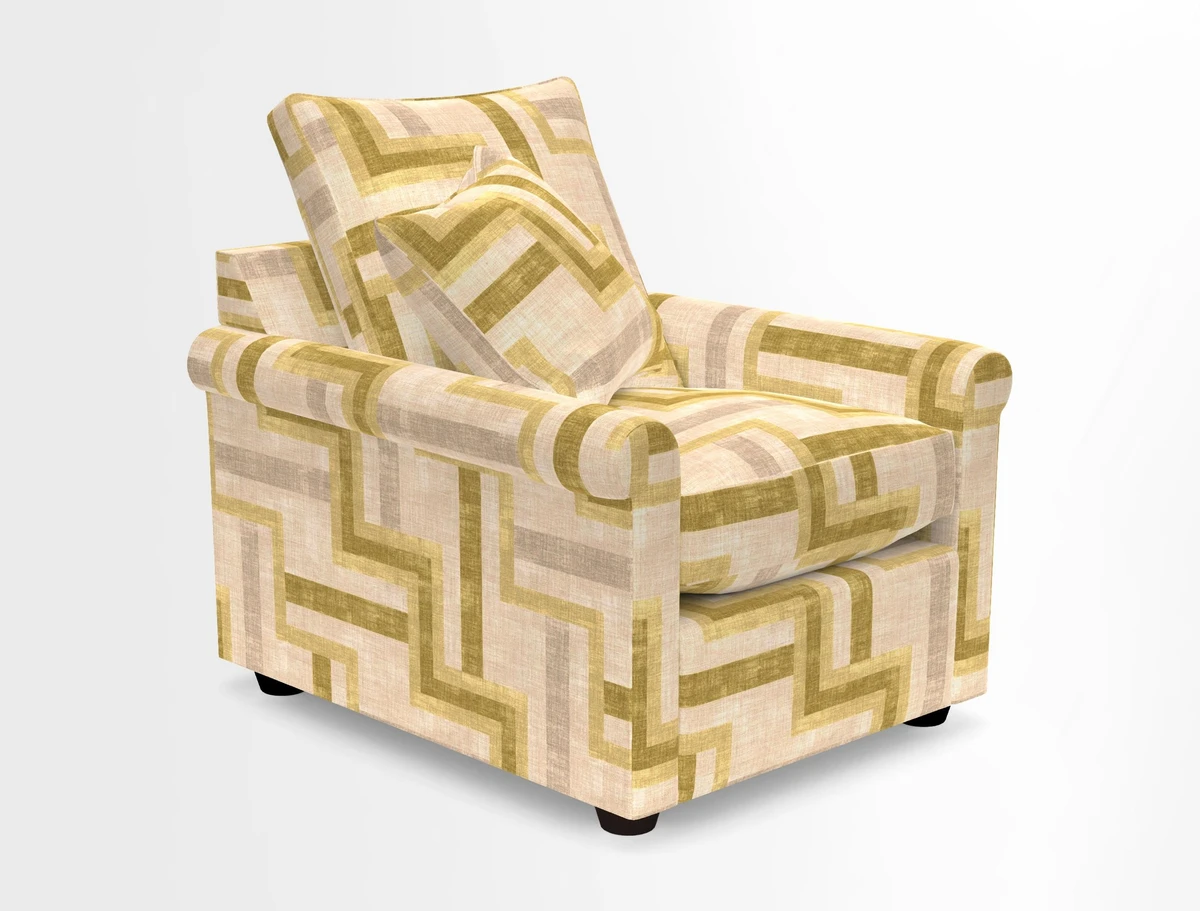 Sketch chair in Two Tone Plain Biscuit