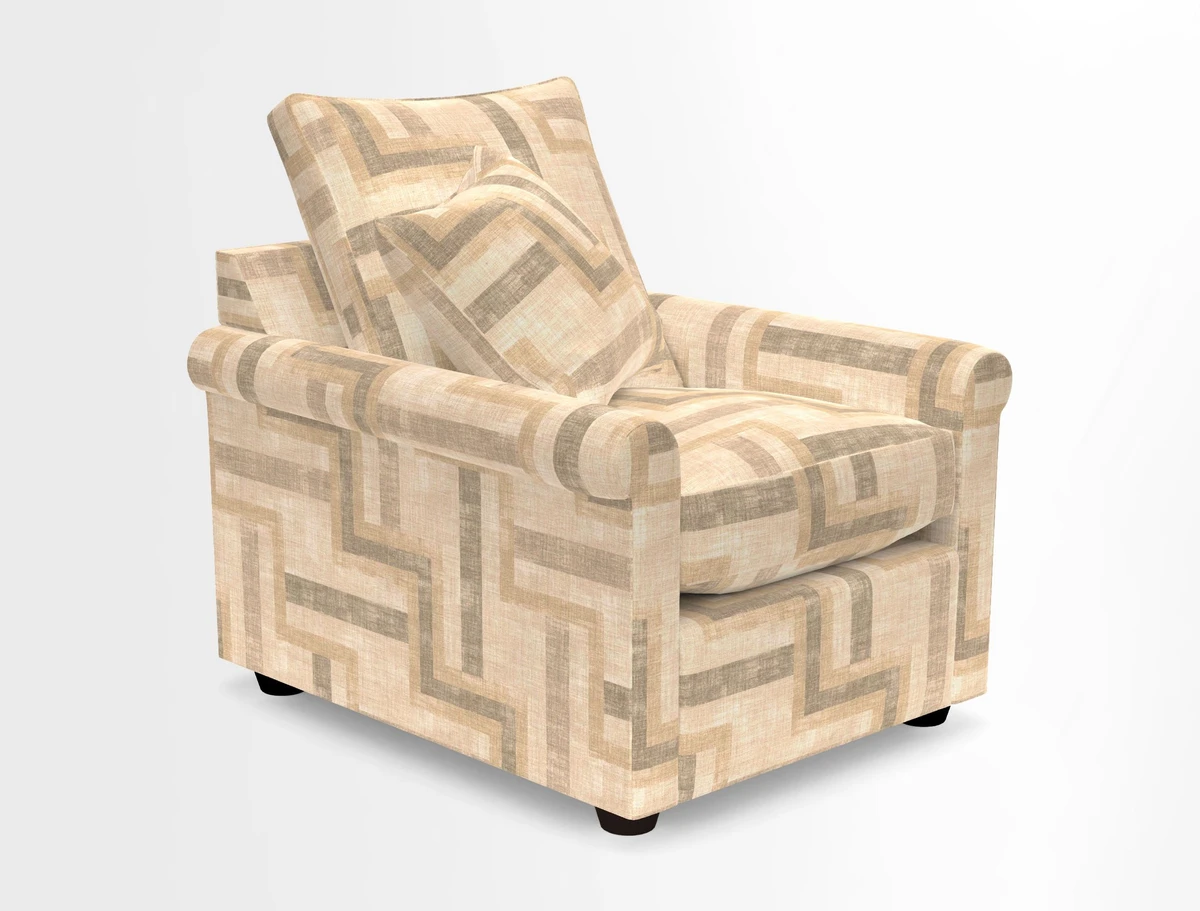 Sketch chair in Two Tone Plain Biscuit