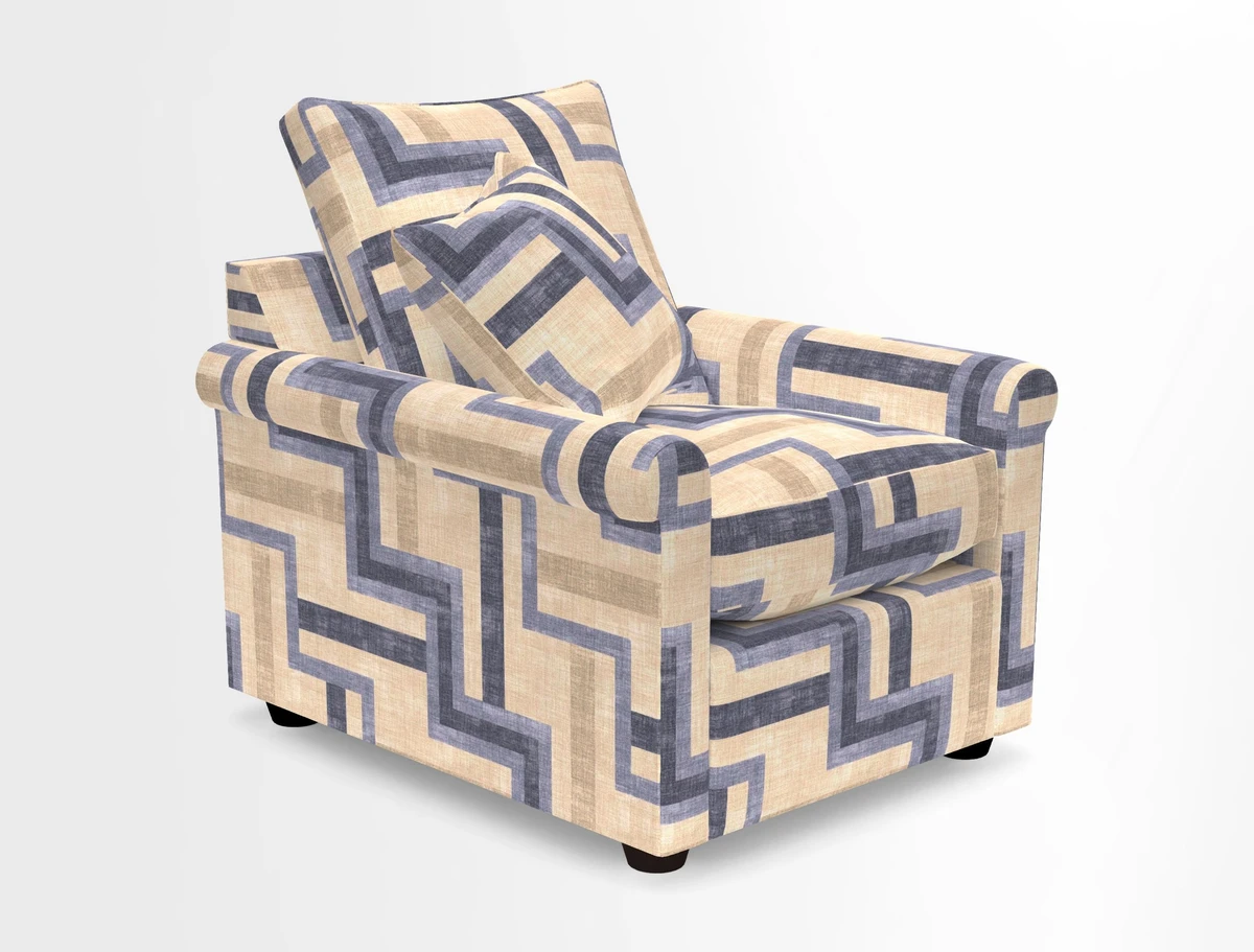 Sketch chair in Two Tone Plain Biscuit