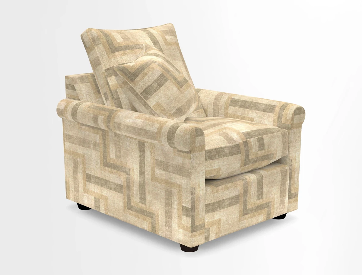 Sketch chair in Two Tone Plain Biscuit