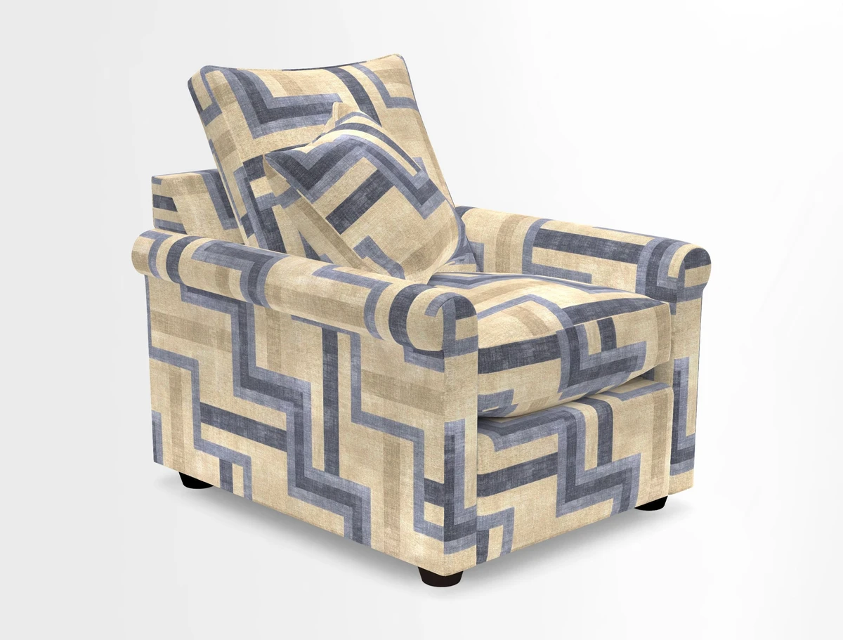 Sketch chair in Two Tone Plain Biscuit