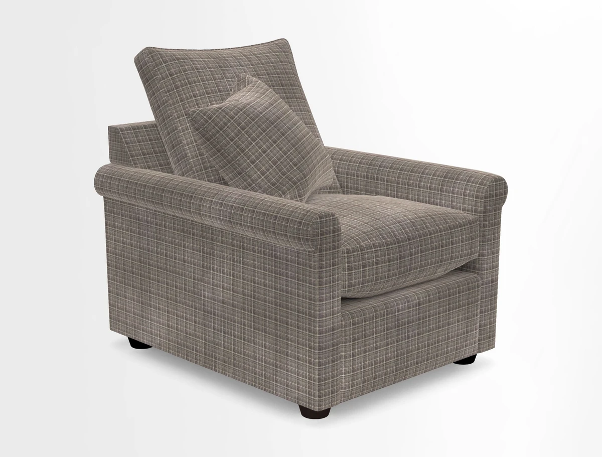 Sketch chair in Two Tone Plain Biscuit