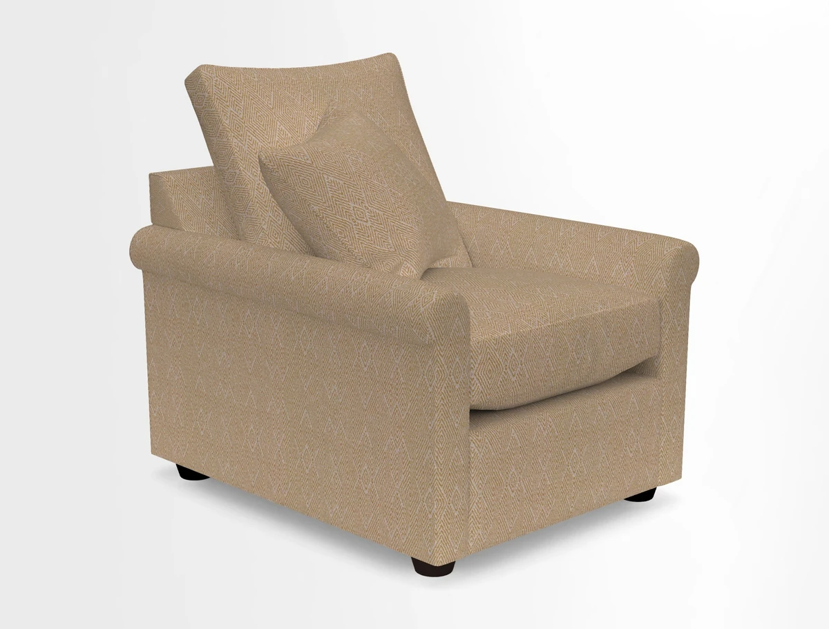 Sketch chair in Two Tone Plain Biscuit