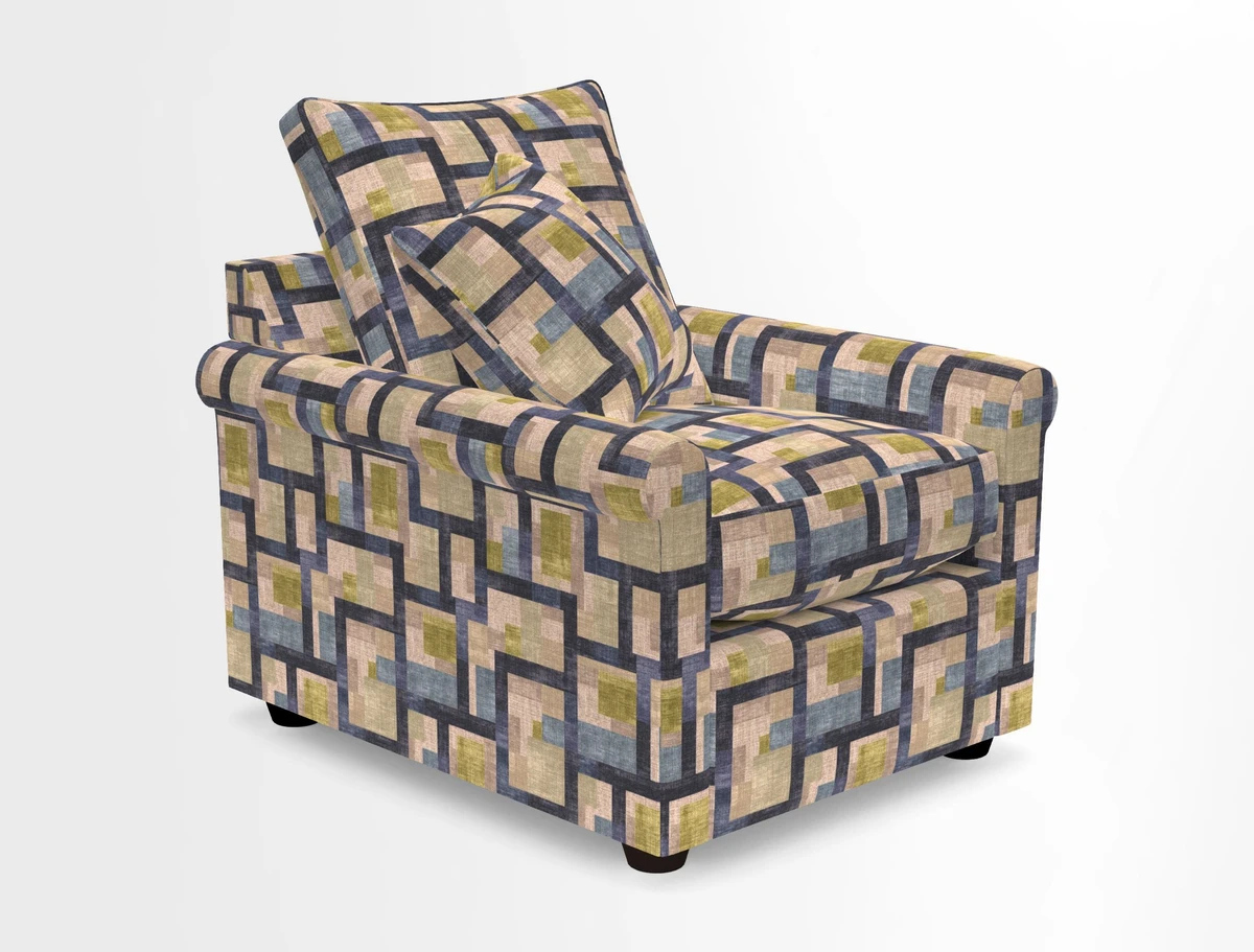 Sketch chair in Two Tone Plain Biscuit